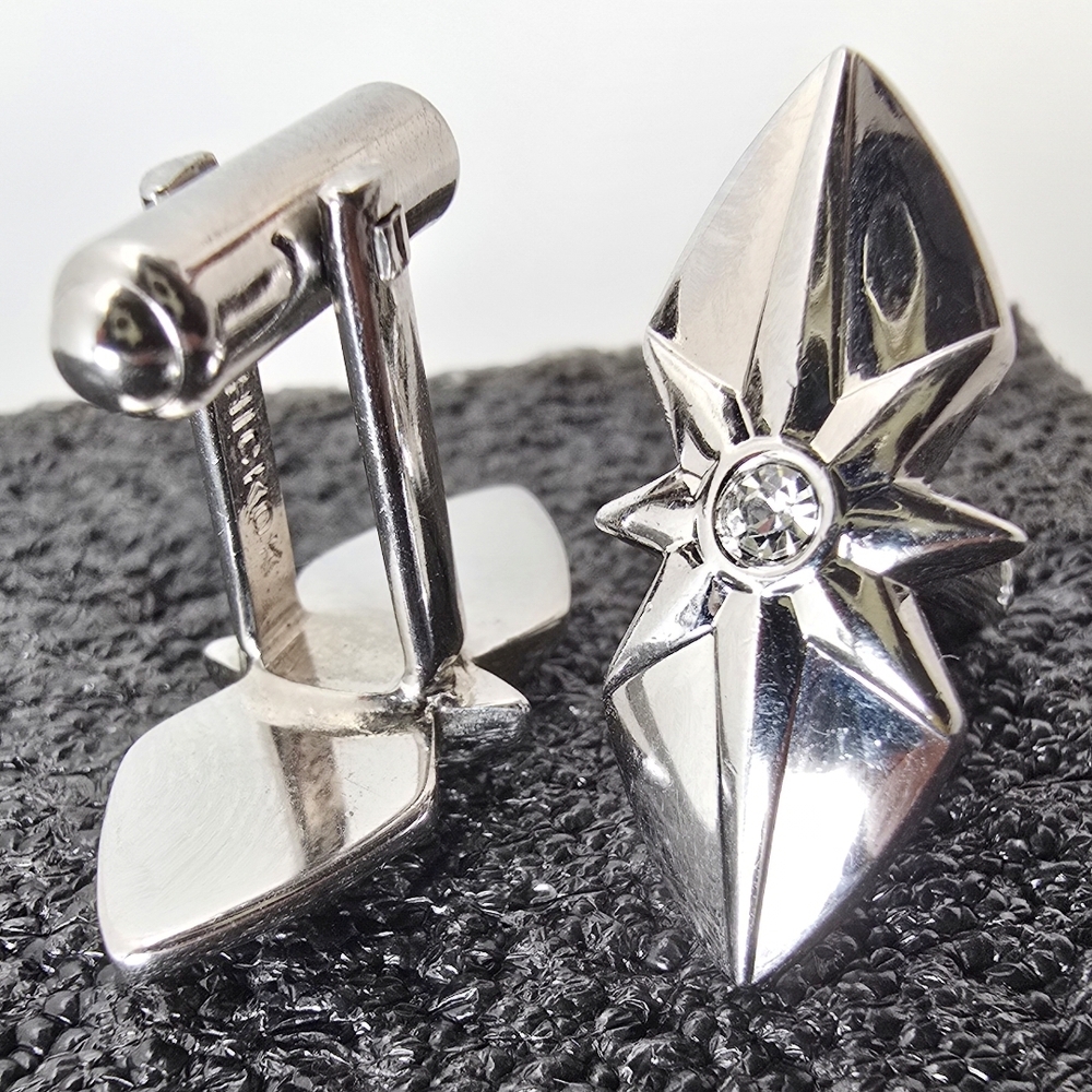 Silver Star Cufflinks